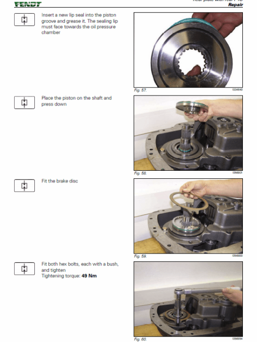 JCB AGCO OEM Transmission ML180 T702 Manual - Image 2