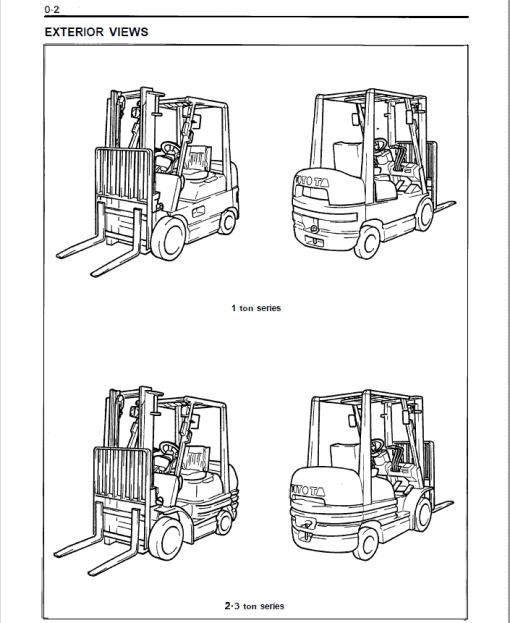 Toyota 6FGCU15, 6FGCU18, 6FGCU20, 6FGCU25, 6FGCU30 Forklift Repair Service Manual - Image 3