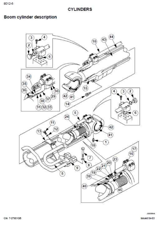 Case CX180 Excavator Service Manual - Image 3