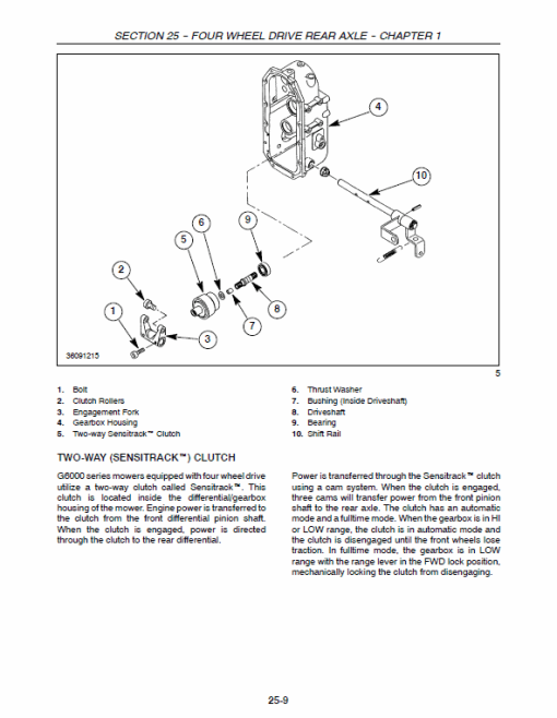 New Holland G6030, G6035 Mowers Service Manual - Image 3