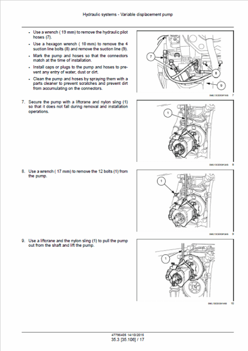 Case CX300C Excavator Service Manual - Image 4