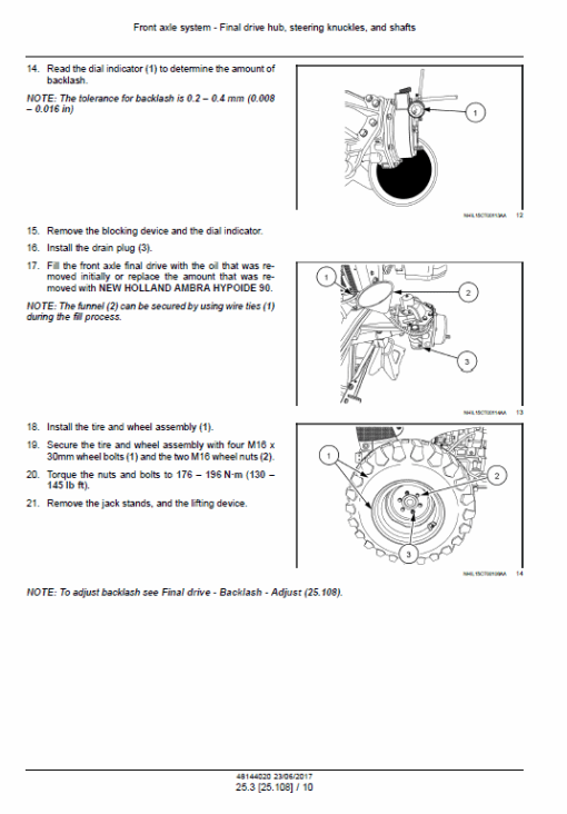 New Holland Boomer 45, 50 and 55 Tractor Service Manual - Image 3