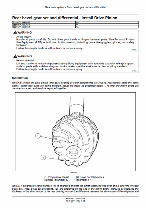 New Holland Boomer 3040 CVT, 3045 CVT and 3050 CVT Tractor Manual - Image 4