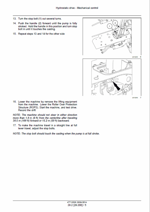 Case SR130, SR160 SkidSteer Service Manual - Image 3