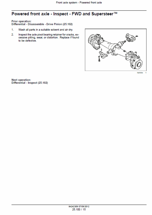 New Holland Boomer 3040, 3045 and 3050 Tractor Service Manual - Image 3