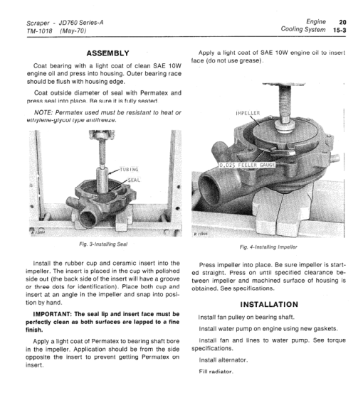 John Deere 760A Scraper Repair Technical Manual (TM1018) - Image 4