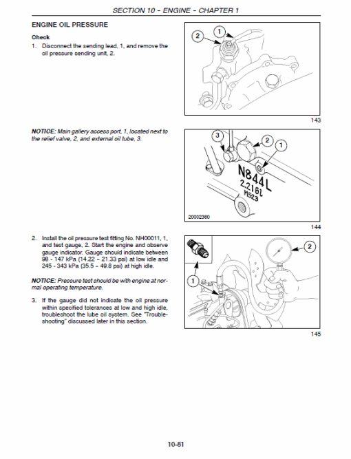 New Holland Boomer 8N Tractor Service Manual - Image 4