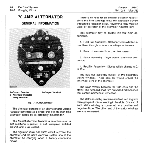 John Deere 860 and 860A Scraper Repair Technical Manual (TM1014) - Image 4