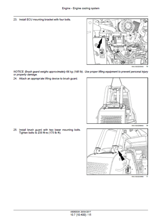 Case 750M Crawler Dozer Service Manual - Image 3