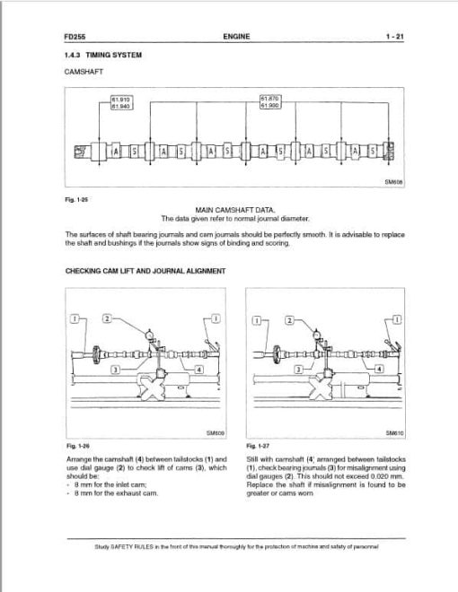 Fiatallis FD255 Crawler Dozer Repair Service Manual - Image 3