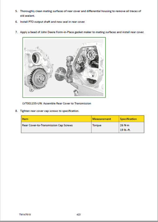 John Deere 2025R, 2026R Compact Utility Tractors Repair Technical Manual (S.N HH100001-) - Image 3