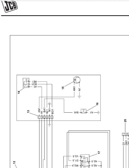 JCB FM25 Mower Service Manual - Image 3