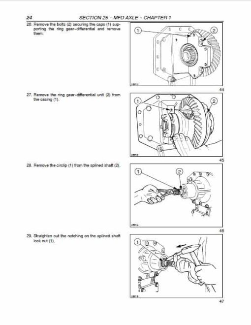 Case JX1080U, JX1090U, JX1100U Tractor Service Manual - Image 3