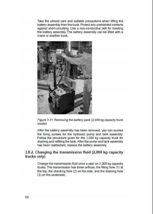 CAT NPP13M, NPP16M, NPP20M, NPP20MR dACi-TA Stacker Service Manual - Image 3