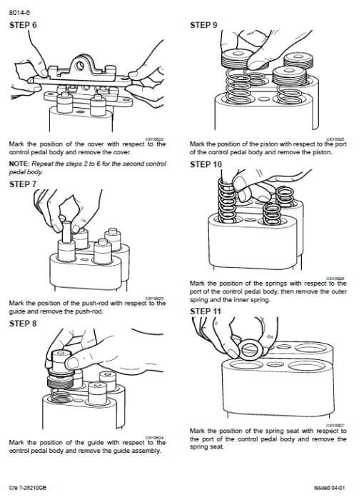 Case CX210, CX230 and CX240 Excavator Service Manual - Image 3