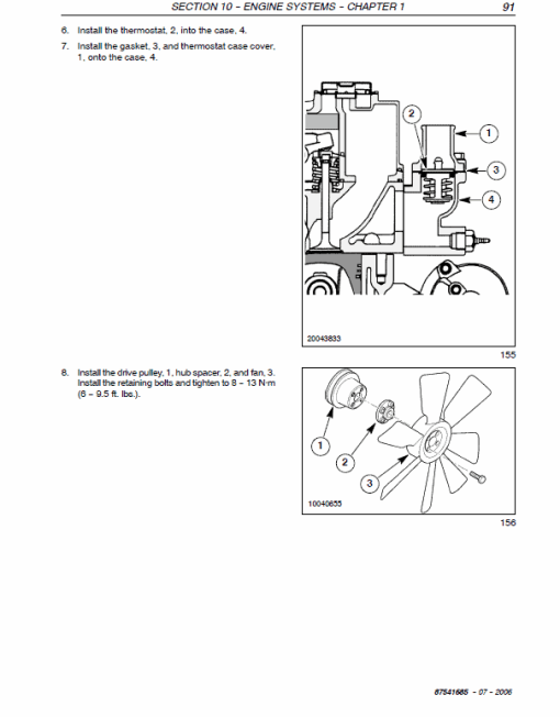 New Holland SXM54, SXM60 Mower Service Manual - Image 3