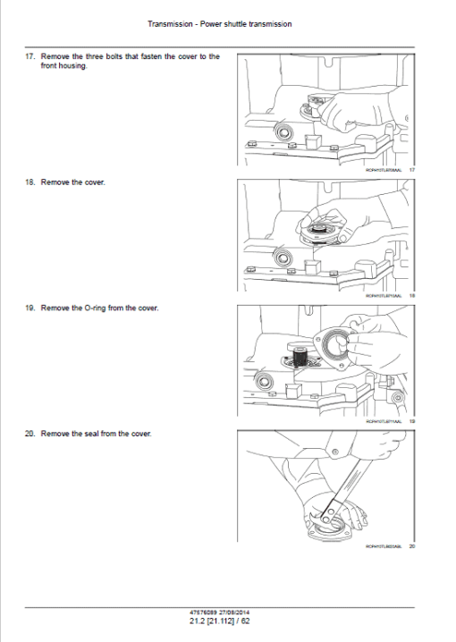 Case 570T Backhoe Loader Service Manual - Image 3