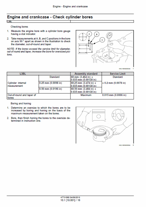 CNH L3AL, L3BL Tier 3 Engine Service Manual - Image 3