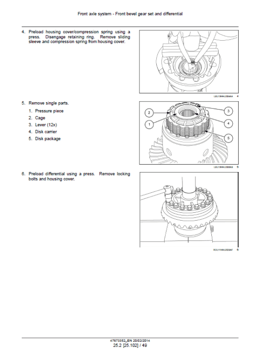 Case 821F, 921F Wheel Loader Service Manual - Image 3