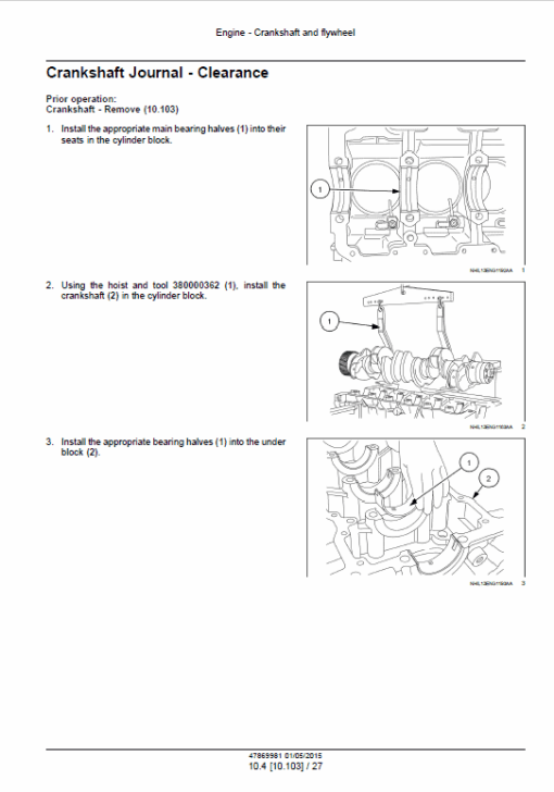 Cursor 13 Single Stage Turbocharger Tier 4B and Stage IV Engine Service Manual - Image 4