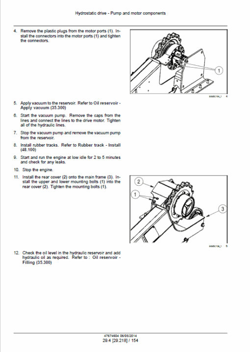 Case TR320, TV380 Track Loader Service Manual (Tier 4A) - Image 2