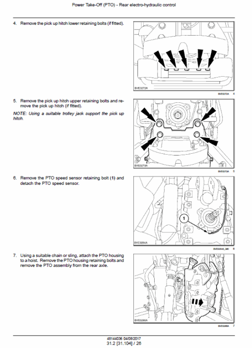 New Holland T1254B, T1404B Tractor Service Manual - Image 3