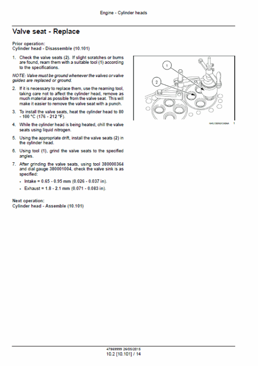 Cursor 13 Two Stage Turbocharger Tier 4B and Stage IV Engine Service Manual - Image 3