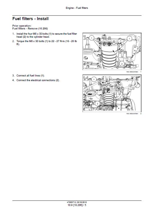 Cursor 16 SST Tier 4B (final) and Stage IV Engine Service Manual - Image 3