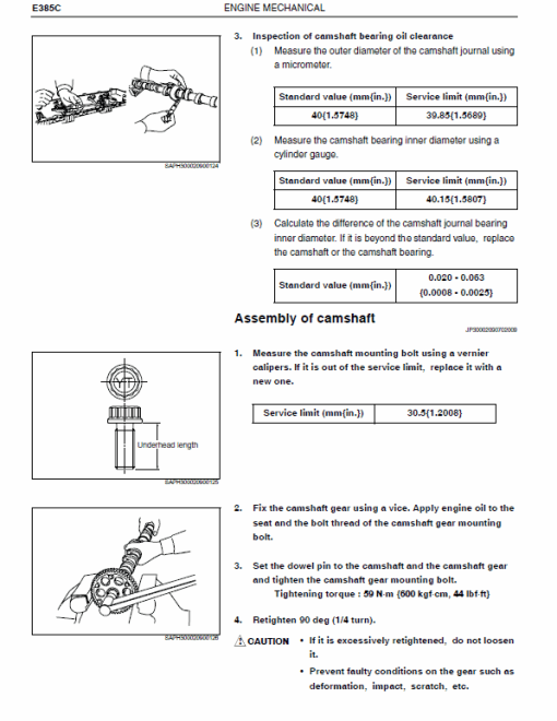 Hino Diesel Engine J08E-TM Service Manual - Image 3