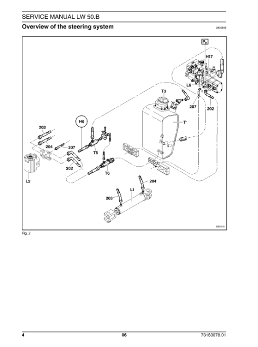 New Holland LW50.B Wheel Loaders Service Manual - Image 4