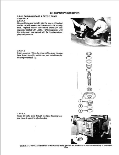 Fiatallis FR130 Wheel Loader Repair Service Manual - Image 3