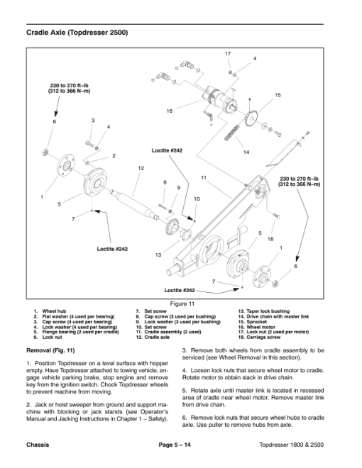 Toro Topdresser 1800 and 2500 Service Repair Manual - Image 3