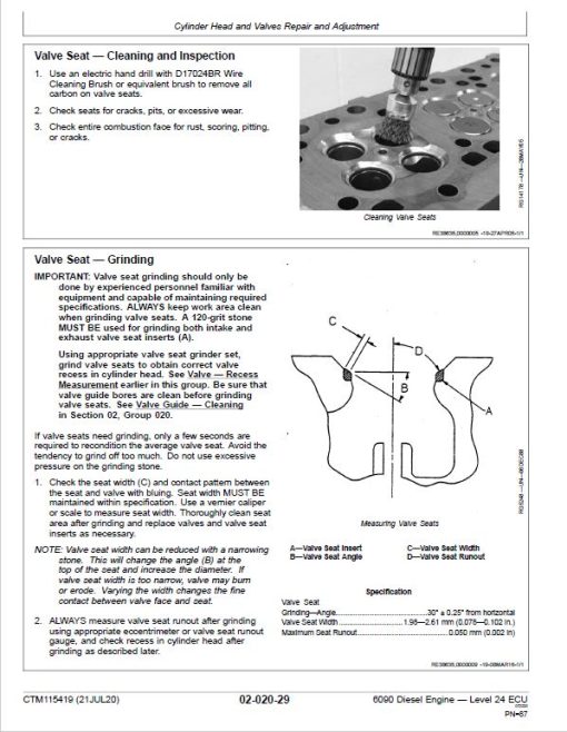 John Deere 6090 Diesel Engine Level 24 ECU Component Technical Manual (CTM115419) - Image 3