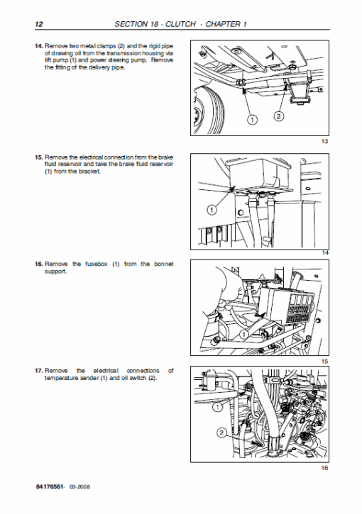 New Holland TD5010, TD5020 Tractor Service Manual - Image 3