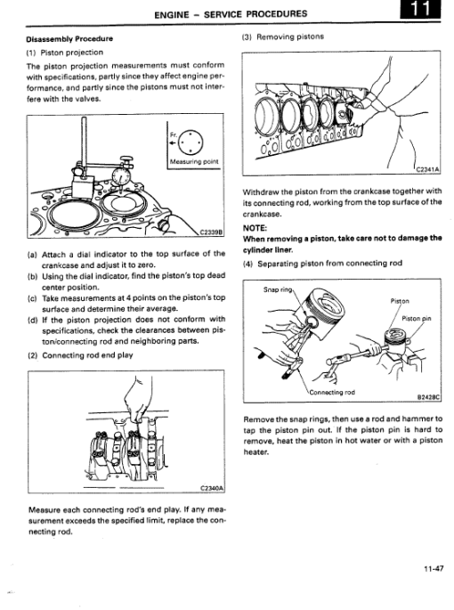 Mitsubishi 6D24, 6D24-T, 6D25-TC Engine Workshop Service Manual - Image 3