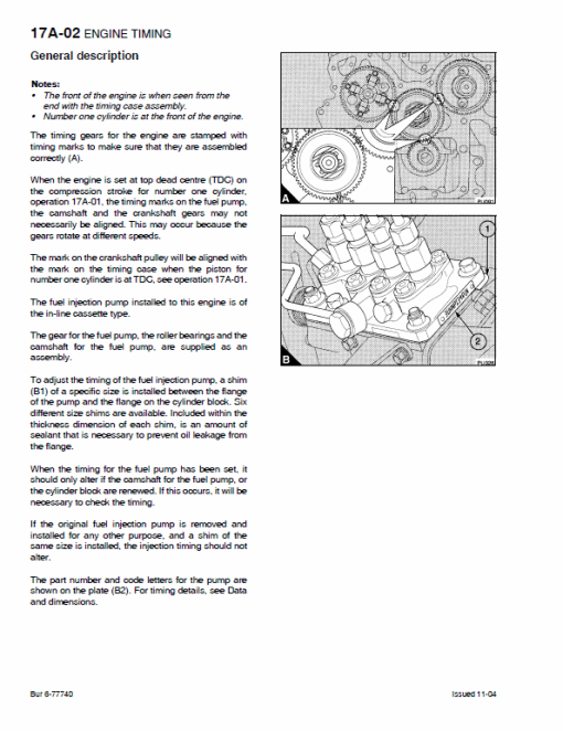 Perkins 700 Series Engine Service Manual - Image 3