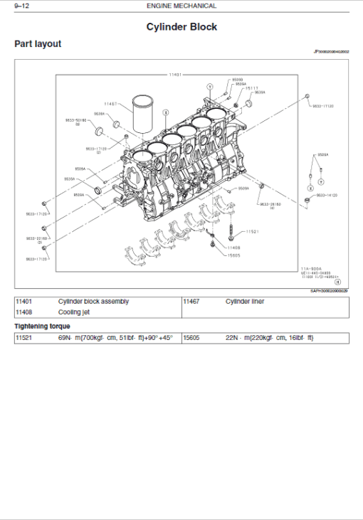 Hino J08E-TM Engine Workshop Service Manual - Image 3