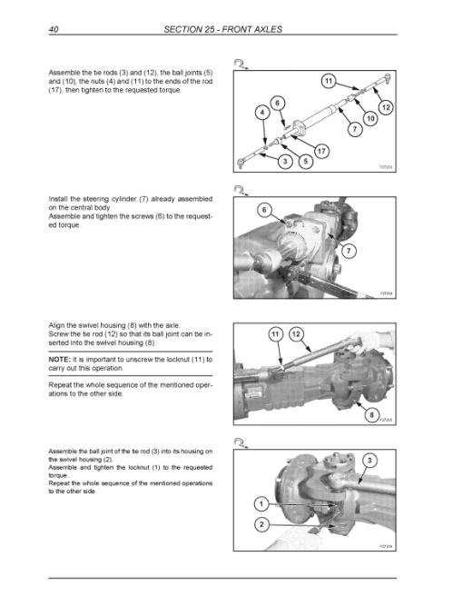 New Holland B95, B95 TC, B95 LR, B110, B115 Backhoe Loader Service Manual - Image 3