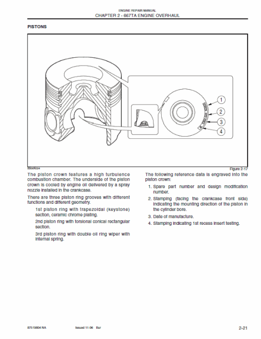 667TA EEG, 667TA EEC, 667TA EBF, 667TA EED, 667TA EBJ, 667TA EDJ Engine Manual - Image 3