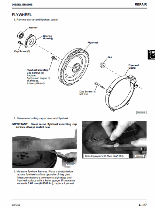 John Deere 425, 445 and 455 Lawn Garden Tractors Technical Manual (TM1517) - Image 4