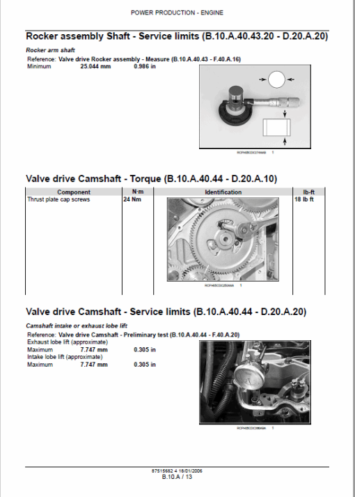 CNH 8.3 & 9.0L 6 Cylinder, 24 Valve Engine Manual - Image 3