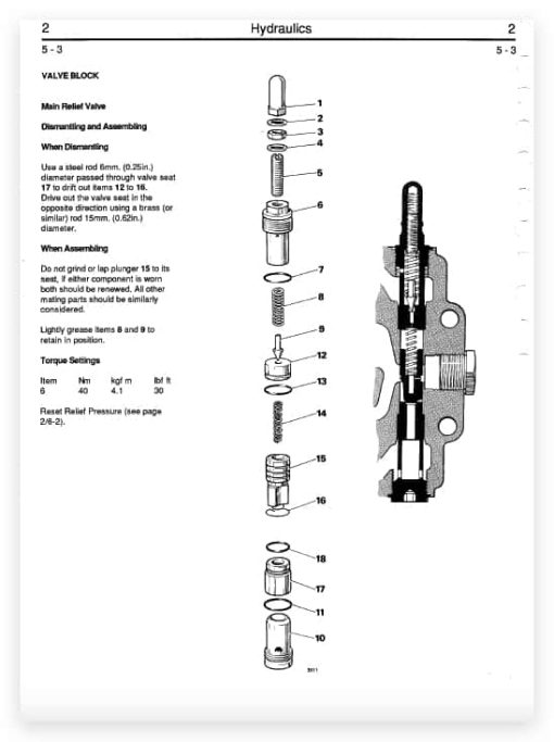 JCB 520HL/M, 525HL/B, 530HL/B and 540B/BM Loadall Service Manual - Image 4