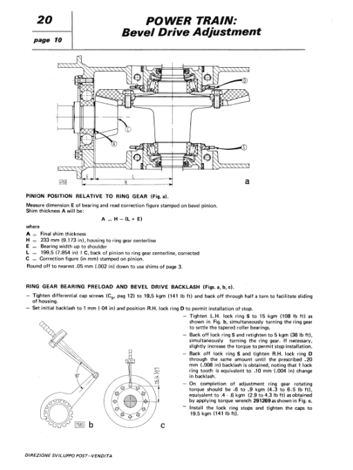 Fiat 90C, 120C Tractor Workshop Service Manual - Image 3