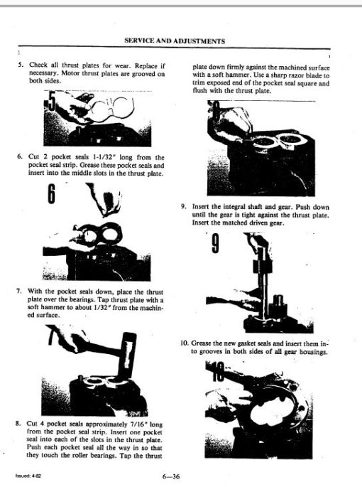 Koekring Waterous 266 DL Delimber Service Repair Manual (SN 51601 and Up) - Image 3