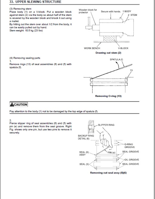 Kobelco 230SRLC-3 Tier 4 Hydraulic Excavator Repair Service Manual - Image 3