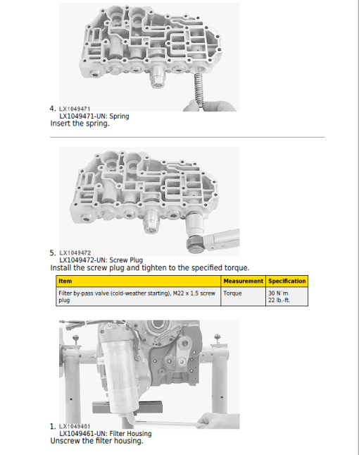 John Deere 6230, 6330, 6430, 6530, 6630 Premium Tractors Service Repair Manual - Image 3