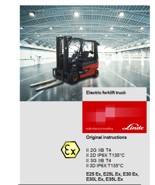 Linde Series 387 Electric Lift Truck: E20, E25, E30, E35 Workshop Service Manual - Image 4