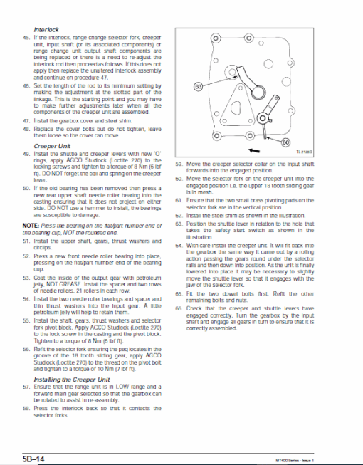 Challenger MT425, MT445, MT455, MT465 Tractor Service Manual - Image 3