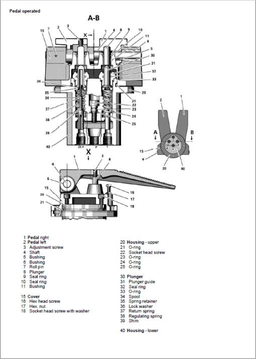 Liebherr LR 622, LR 632 Crawler Dozer Repair Service Manual - Image 3