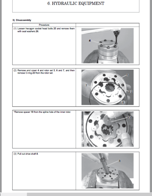 Kobelco SK008-1E Hydraulic Excavator Repair Service Manual - Image 3